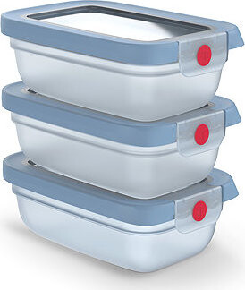 Tefal OneClick N1230510 Sada dóz 3 ks, modrá