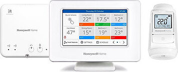 Honeywell Home EvoHome EVO-HOUSE-PLUS, EvoHome Touch WiFi + 1× termohlavica EVO-TRV + spínacie relé