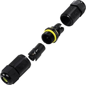 Garsaco Vodotěsná kabelová spojka dvou 3-žilových vodičů 0,5 - 1,5 mm, IP68, celkem 5 - 10 mm