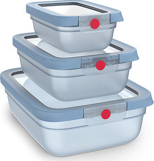 Tefal OneClick N1230210 Sada dóz 3 ks, modrá