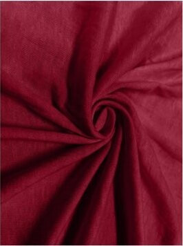 Kaptan Plachta na posteľ Jersey Standard 90 × 200 cm vínová