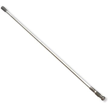 DuraHome teleskopická rozperná tyč 120 – 220 cm, chrómová