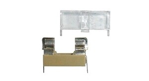 Držiak poistky plošný spoj 5x20mm s krytom