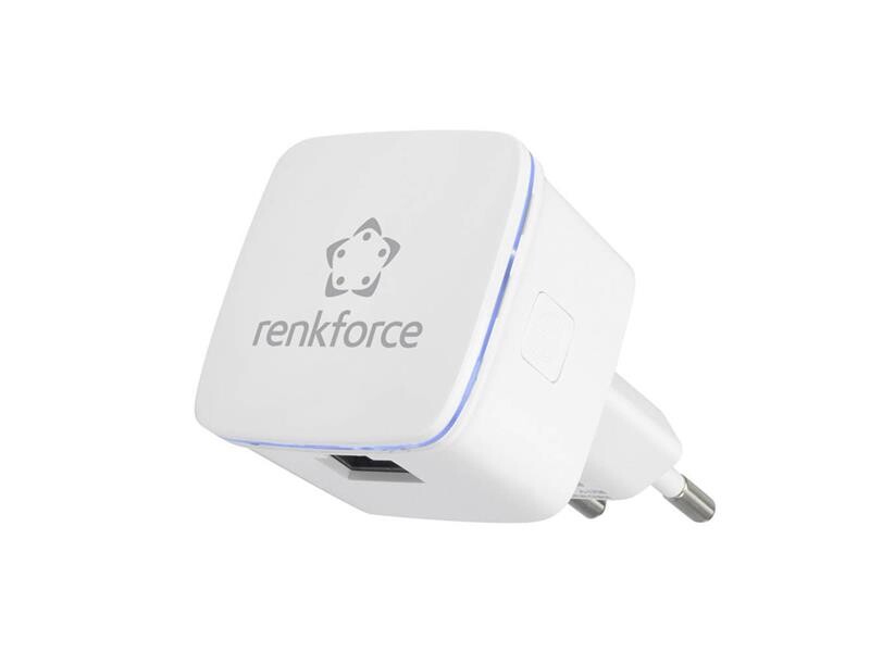 Wi-Fi opakovač Renkforce RF-WR-N300MINI, 300 Mbit/s, 2.4 GHz