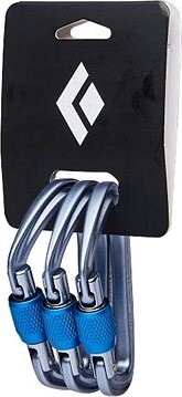 Black Diamond Hotforge Screwgate 3pack Grey