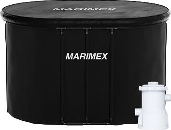 Marimex Kaďa ochladzovacia ovál 125 × 75 × 77 cm čierna s kartušovou filtráciou