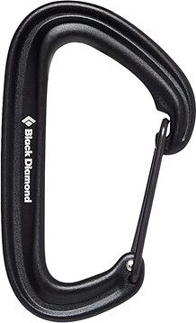 Black Diamond Litewire Carabiner Black