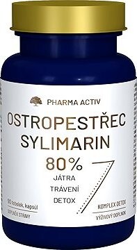 Pharma Activ Pestrec Sylimarin 80 % 90 kapsúl