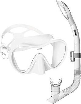 Potápačská súprava maska a šnorchel Mares Combo Tropical, biela