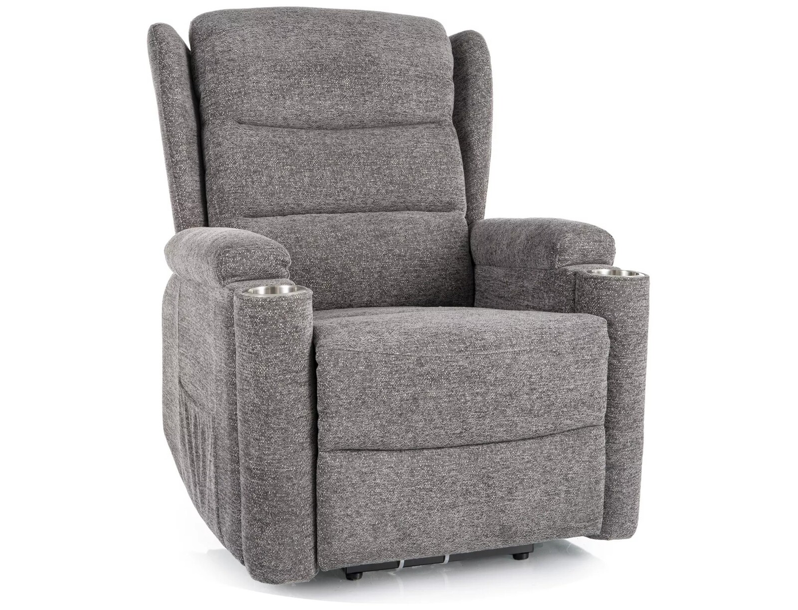 Elektrické polohovací křeslo Minos Raven šedé