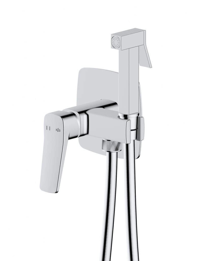 KFA - Batéria Malaga, bidetová, podomietková, nástenná, chróm 4529-512-00