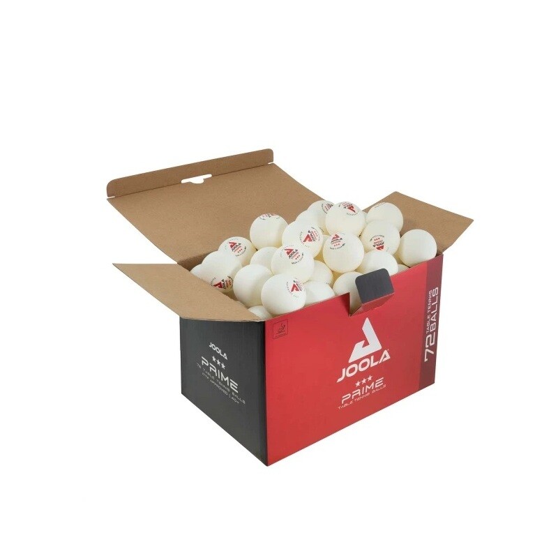 Loptičky na stolný tenis JOOLA Prime *** 72 ks - biele