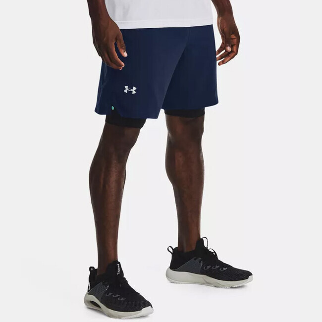 Under Armour UA Vanish Woven 8in Shorts-NVY - M