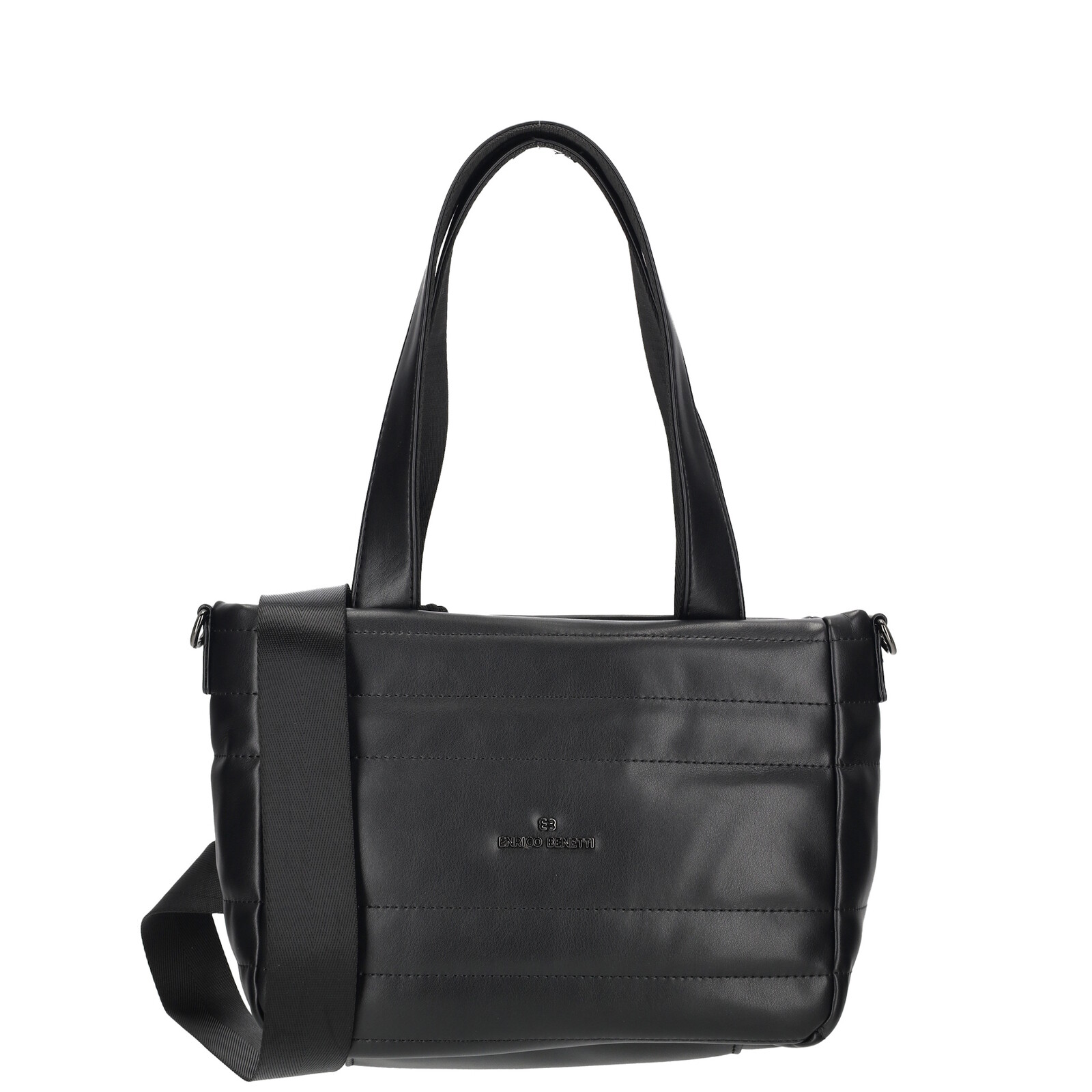 Dámska taška na rameno Enrico Benetti Romy - čierna - 30x20 cm
