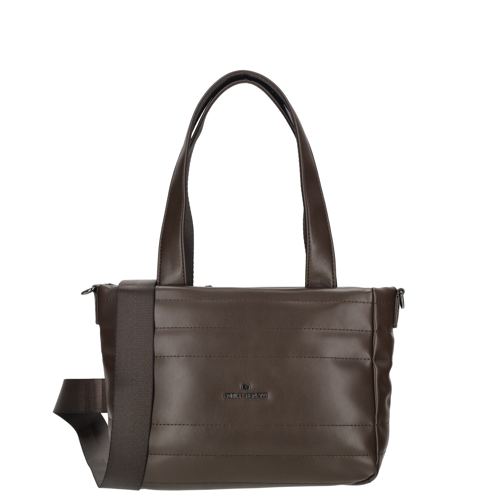 Dámska taška na rameno Enrico Benetti Romy - hnedá - 30x20 cm