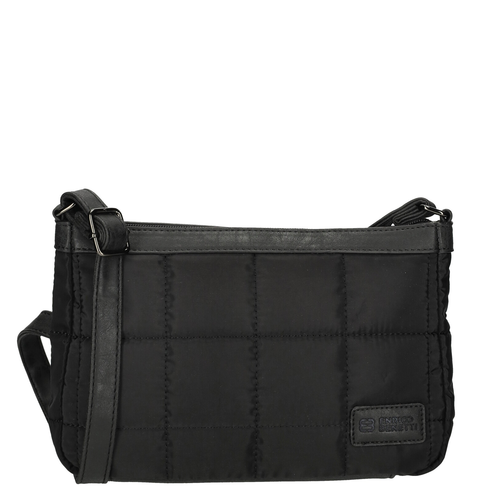 Dámska crossbody kabelka Enrico Benetti Demi - čierna - 25x16 cm