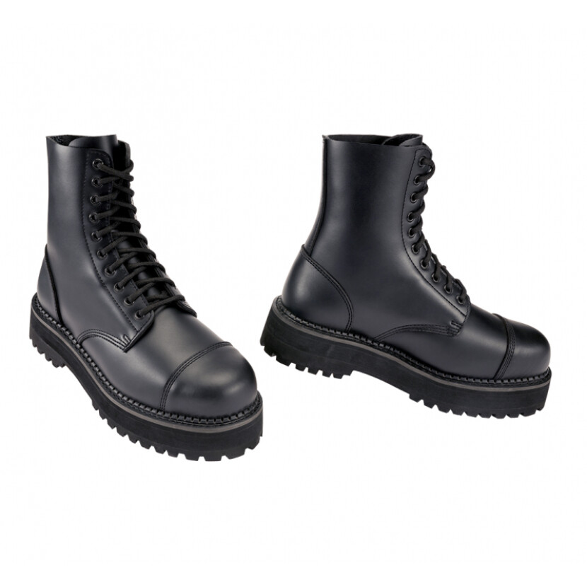 Topánky Brandit Phantom Boots Plateau 10-dierkové - čierne, 11