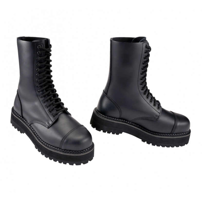 Topánky Brandit Phantom Boots Plateau 14-dierkové - čierne, 4