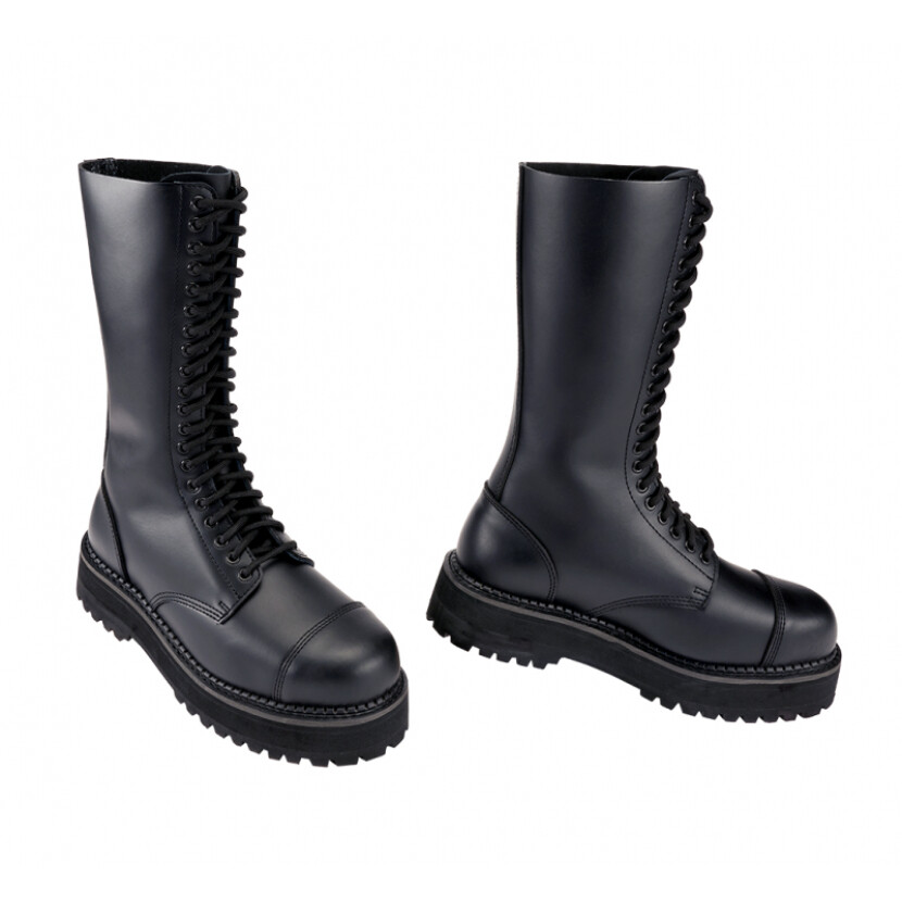 Topánky Brandit Phantom Boots Plateau 20-dierkové - čierne, 4