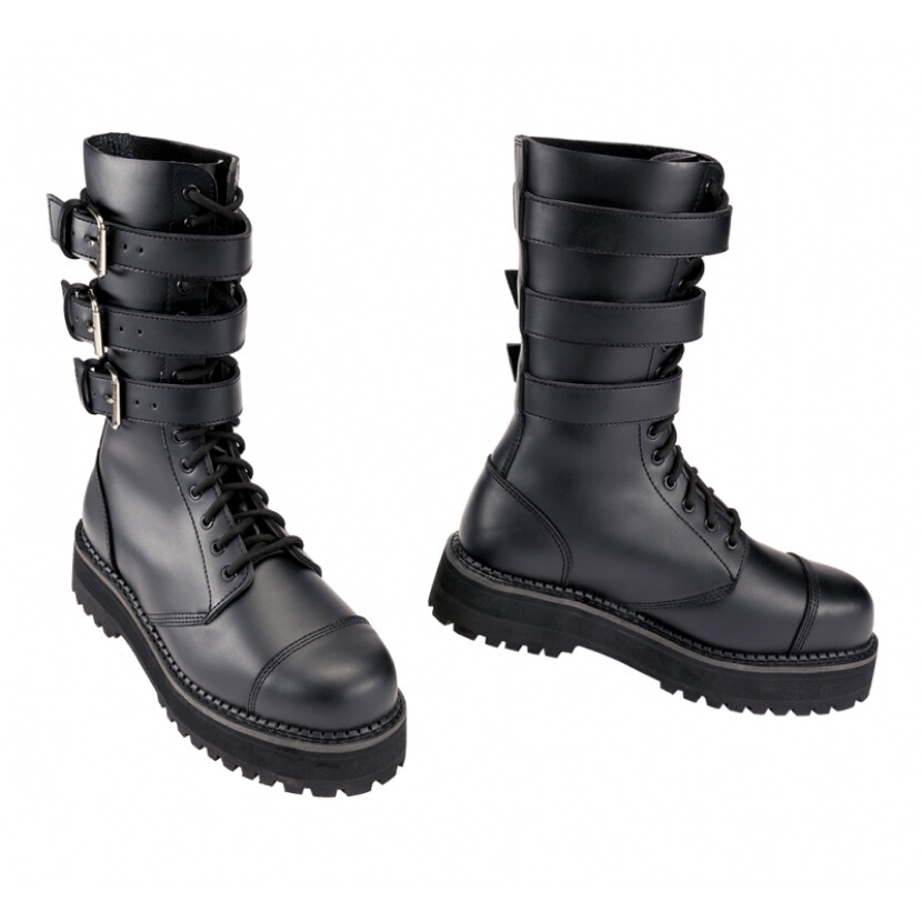 Topánky Brandit Phantom Boots Buckle Plateau - čierne, 7