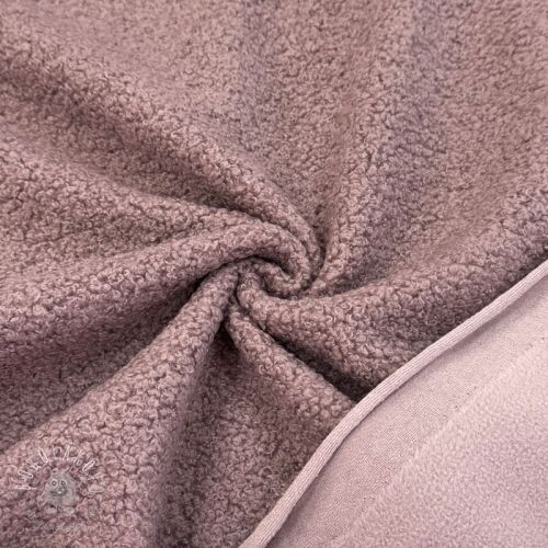 Fleece TEDDY DOUBLE SIDED blush
