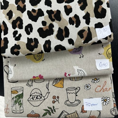 Balík látok dekoračné látky 1350