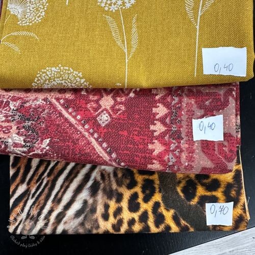 Balík látok dekoračné látky 1382