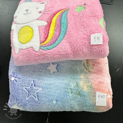 Balík látok FLEECE Glow in the dark 016