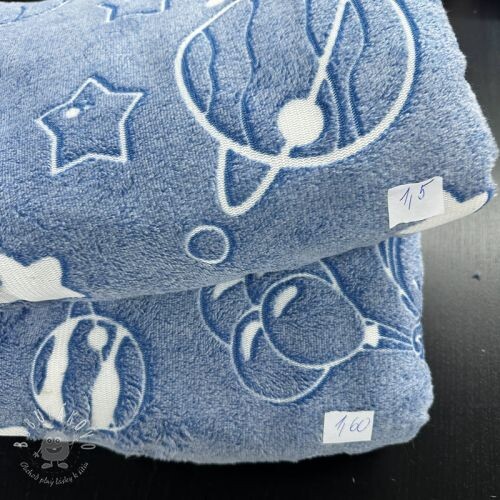 Balík látok FLEECE Glow in the dark 018