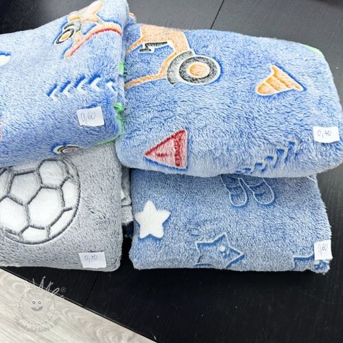 Balík látok FLEECE Glow in the dark 019