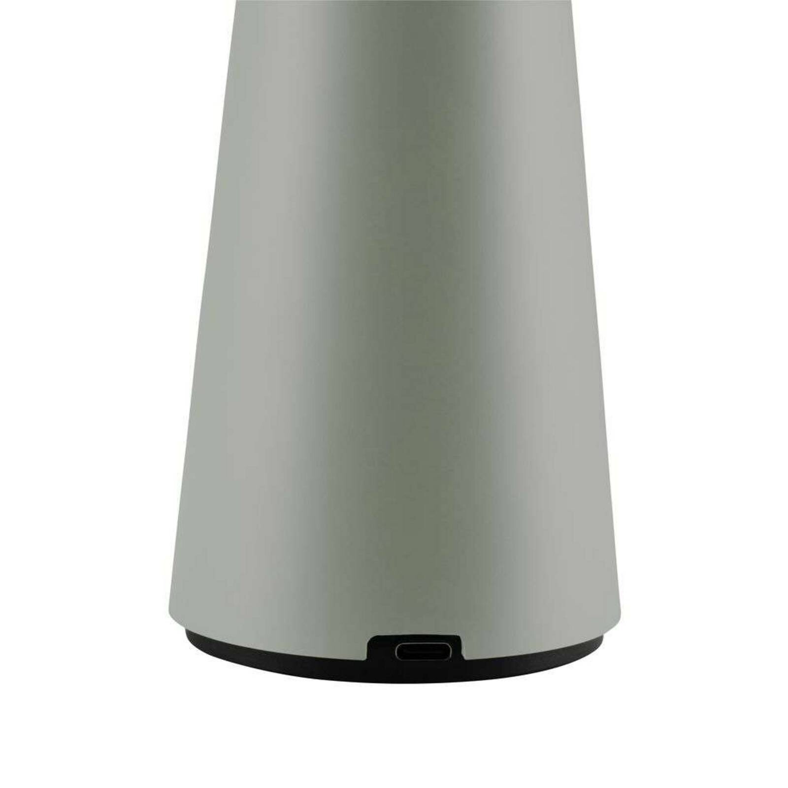 Globen Lighting Akumulátorová stolová lampa Cannes, zelená, 26 cm IP44