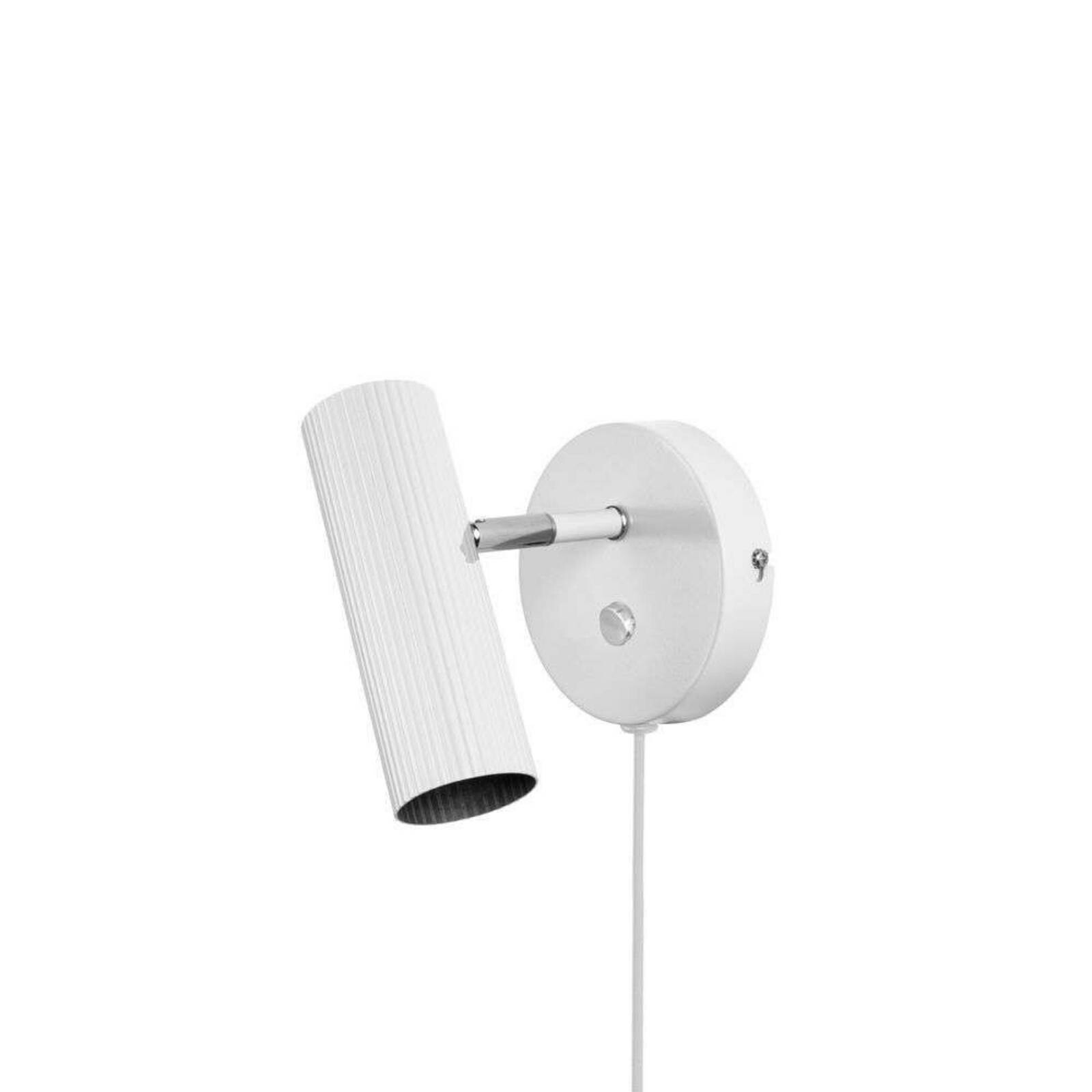 Globen Lighting Nástenné svetlo Hubble, biele