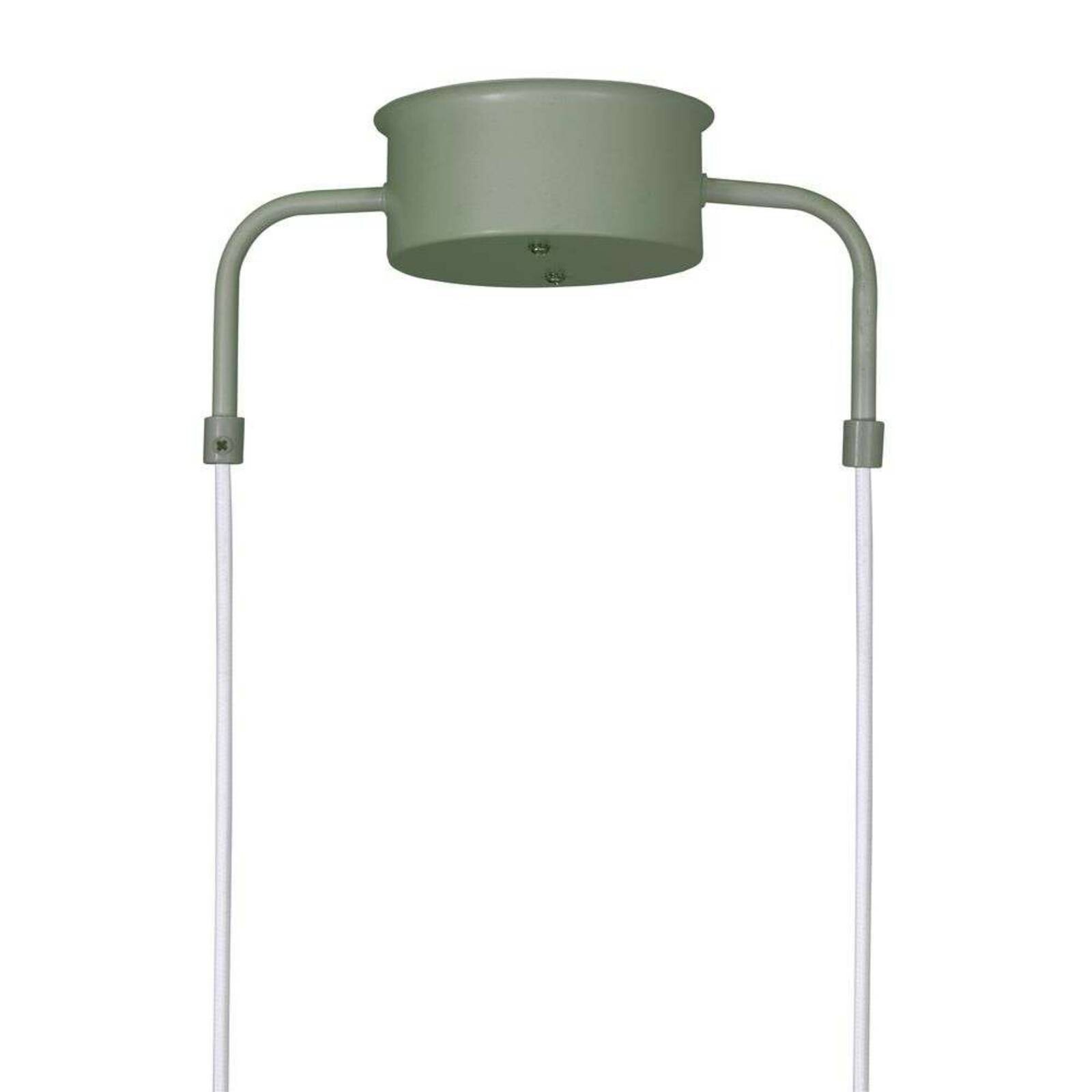 Globen Lighting závesné svietidlo CURVE 3, zelená, 3-pl., 95 cm