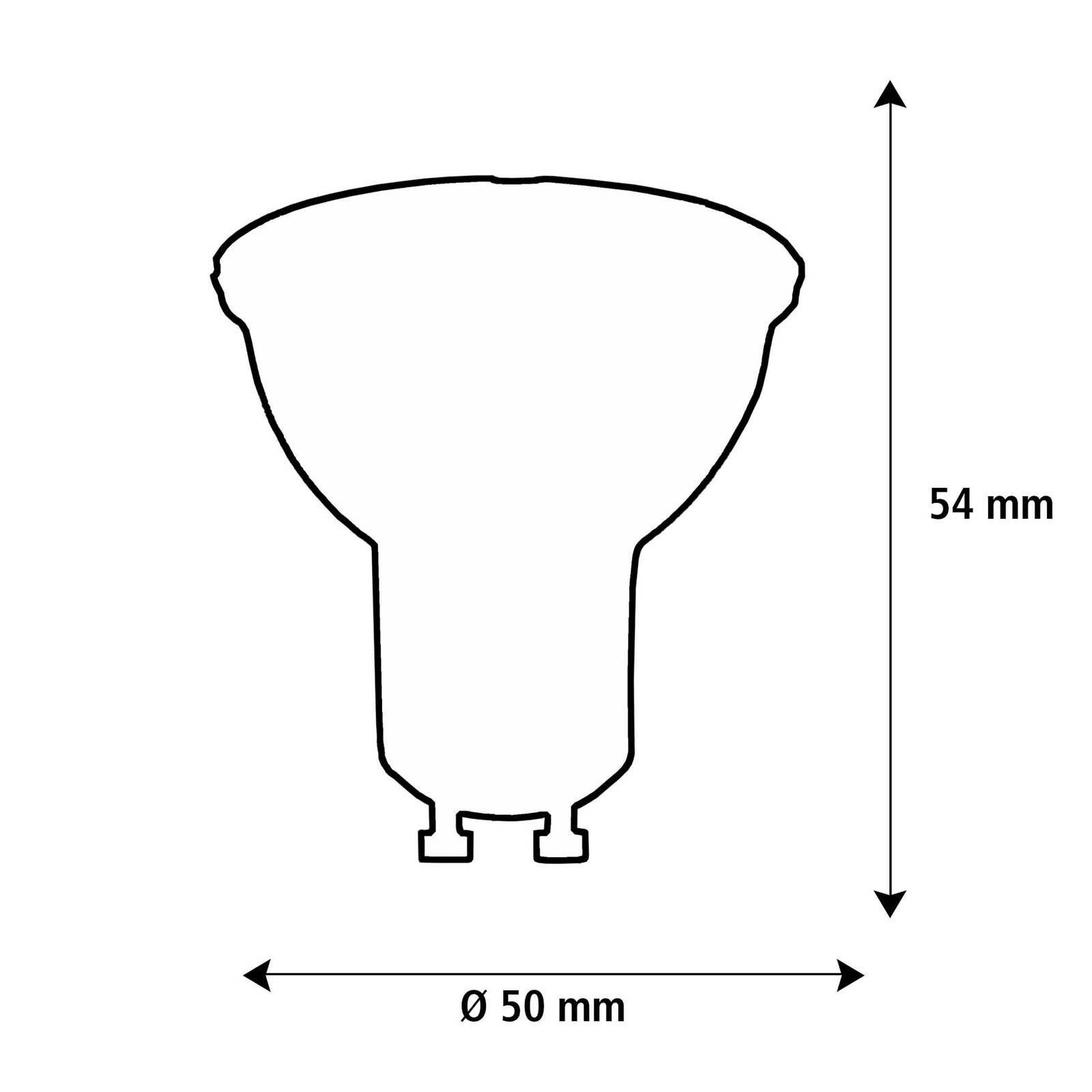 SEGULA LED žiarovka GU10 6W Reflektor stmievateľné 10° Ra90