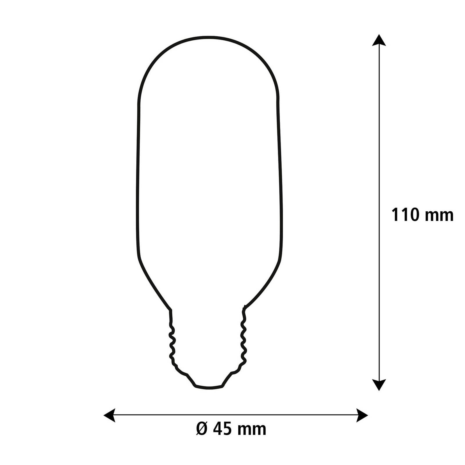 Segula LED Fire Flame Line E27 0,6W Tube dymová 1800K dekoratívna