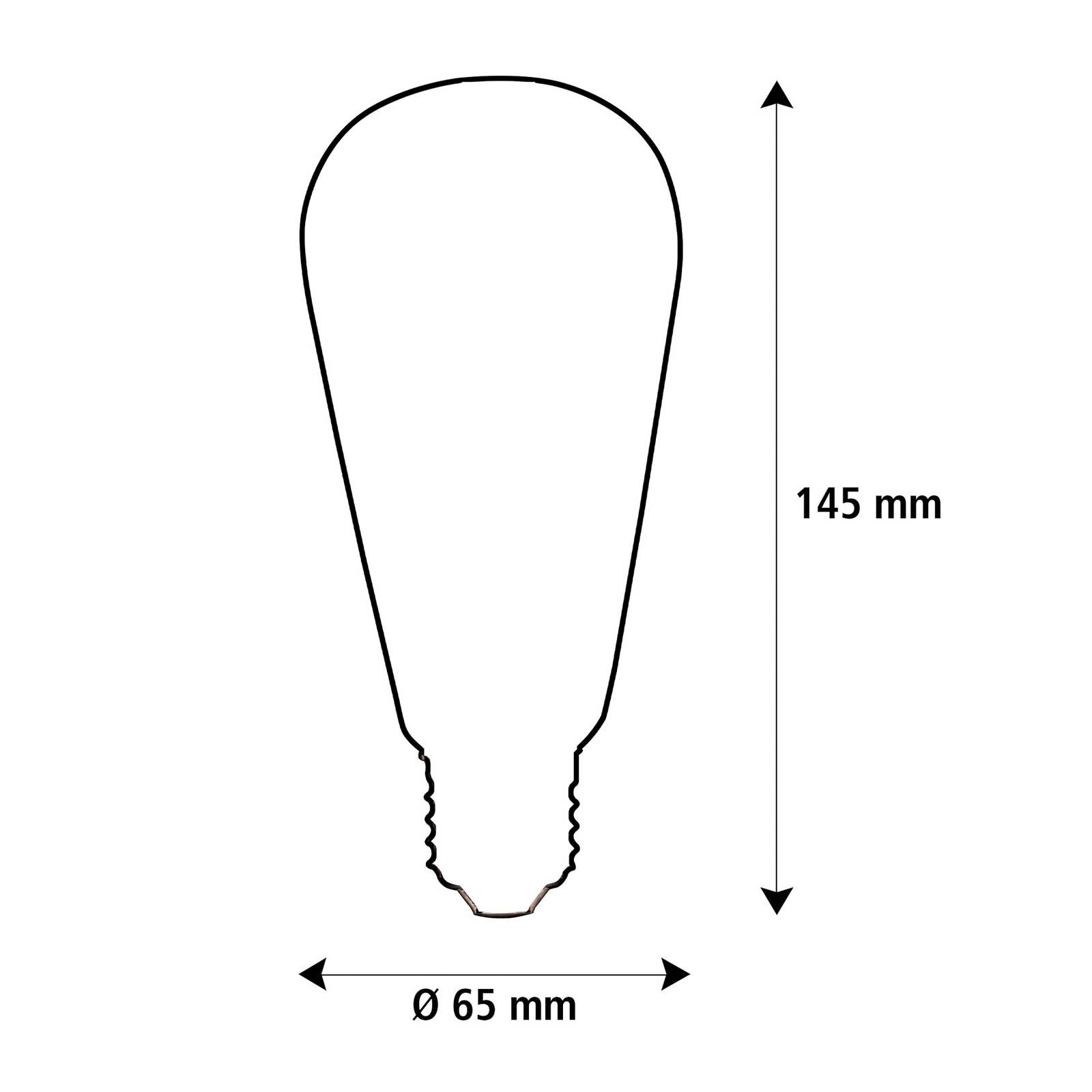 Segula LED Fire Flame Line E27 1W Rustika dym 1800K dekoratívna