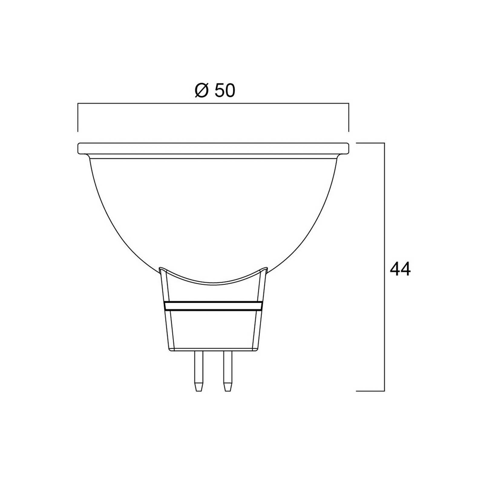 LED žiarovka SUPERIA RETRO GU5.3 MR16 6,1 W 840 621 lm stmievateľné
