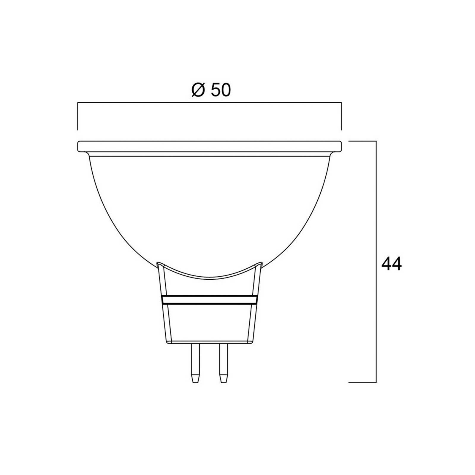 LED žiarovka SUPERIA RETRO GU5.3 MR16 6,1 W 827 621 lm stmievateľné