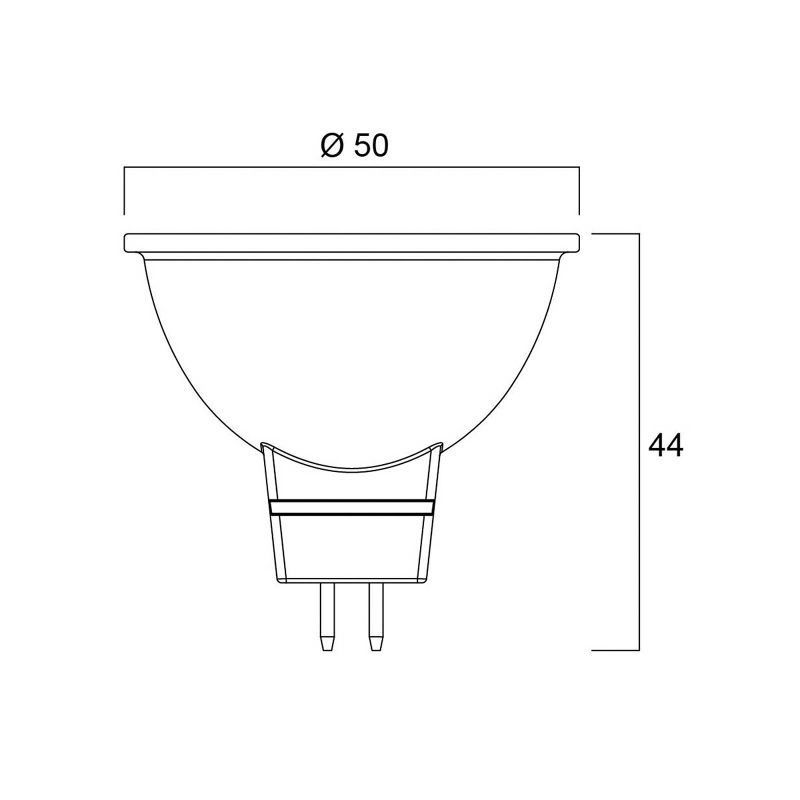 LED žiarovka SUPERIA RETRO GU5.3 MR16 6,1 W 865 621 lm stmievateľné
