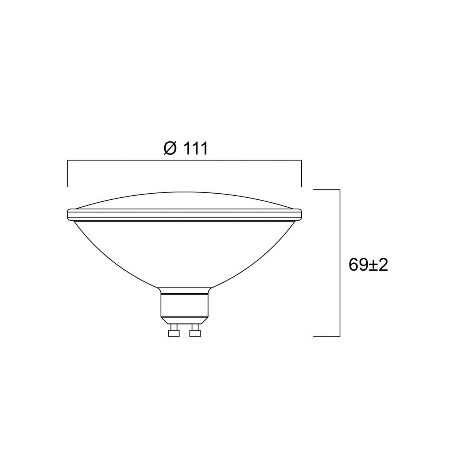 LED žiarovka RETRO, ES111, GU10 12 W 830 1150 lm stmievateľné 25°