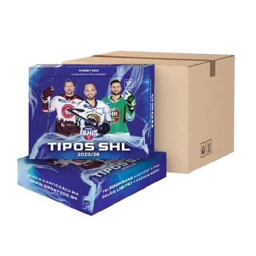 Sportzoo Hokejové karty Tipos SHL 2025-2026 Hobby case