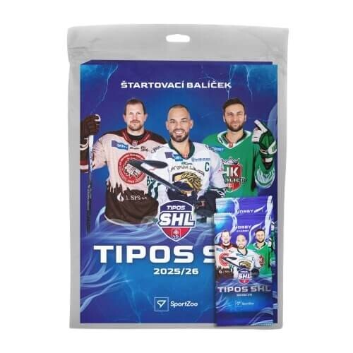 Sportzoo Tipos SHL 2025-2026 starter pack - album na karty a dva balíčky