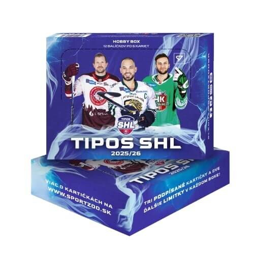 Sportzoo Hokejové karty Tipos SHL 2025-2026 Hobby box