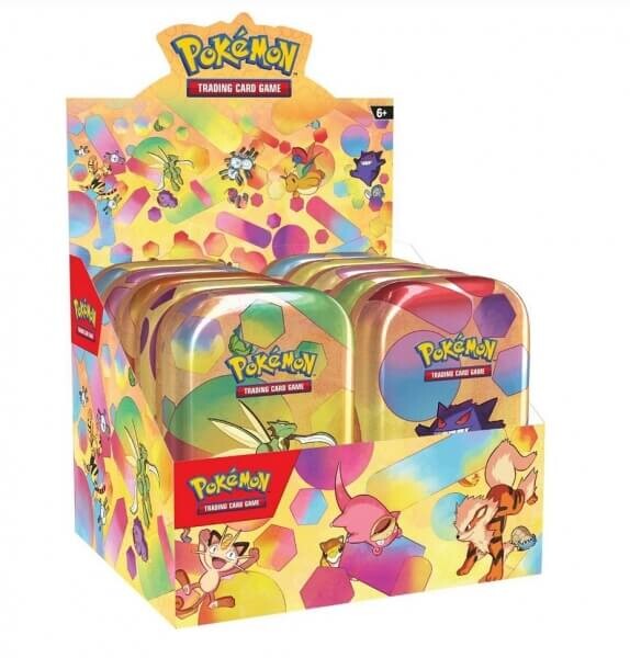 Nintendo Pokémon Scarlet & Violet 151 Mini Tins Box - 10x Mini Tin