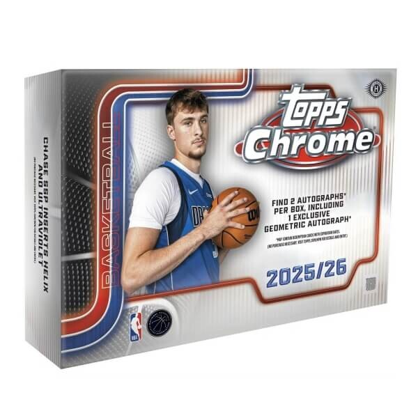 Panini 2025-2026 NBA karty Topps Chrome Basketball Breaker Delight Box