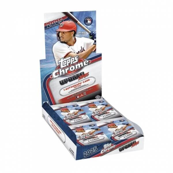 Topps 2025 Topps Chrome Update Series Baseball Hobby Box