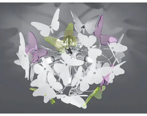 Detské stropné osvetlenie Butterfly%