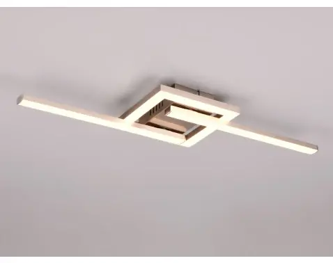 Stropné/nástenné osvetlenie LED Viale, matný nikel%