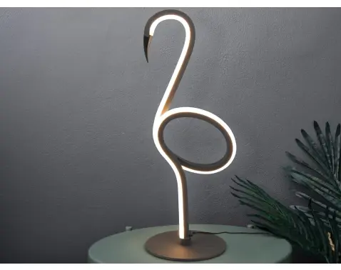 Stová lampa LED Ingo, čierna%