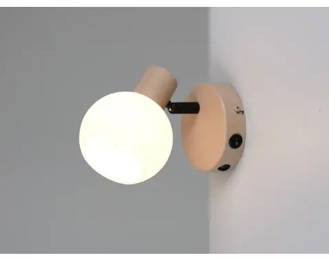 Stropné/nástenné osvetlenie Boba, béžová%